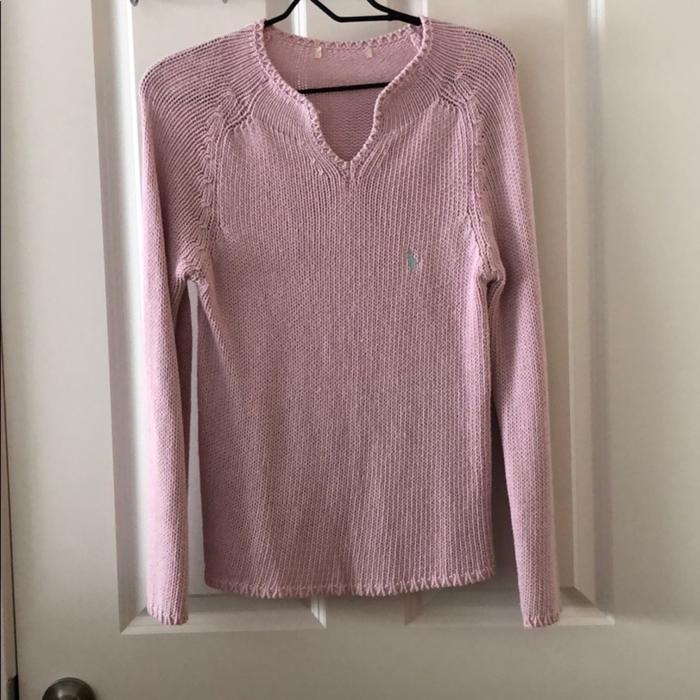 Vintage knit Polo sweater